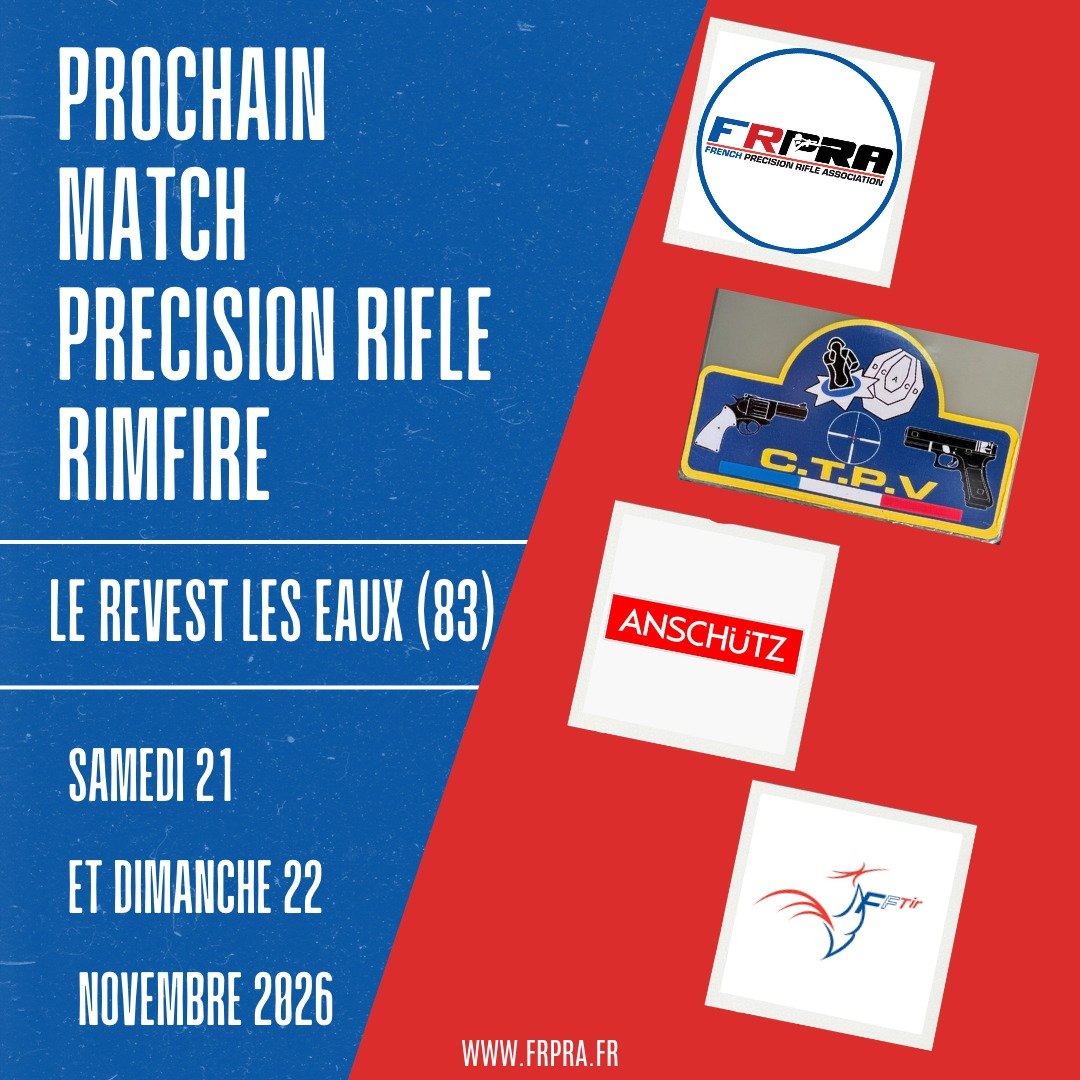 Match Precision Rifle Rimfire du CTPV