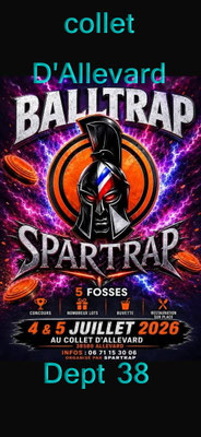 Balltrap Spartrap - Le Collet d'Allevard
