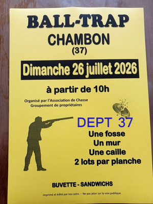 Ball-Trap Chambon - Association de Chasse Groupement de propriétaires