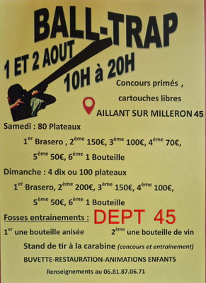 Ball-Trap Aillant sur Milleron