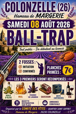 Ball-Trap - Comité des Fêtes de Colonzelle