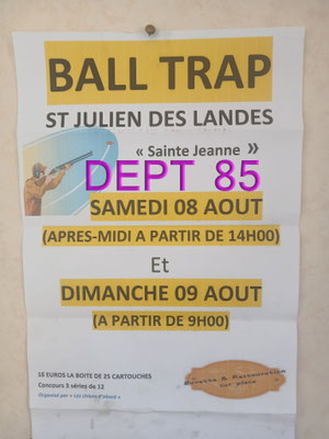 Ball Trap St Julien des Landes - Sainte Jeanne