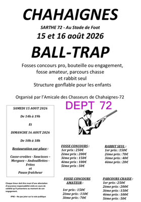Amicale des Chasseurs de Chahaignes-72