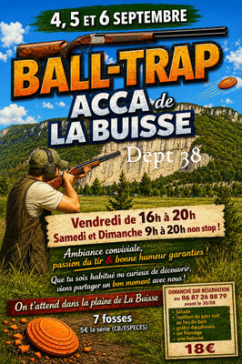 Ball-Trap ACCA de La Buisse