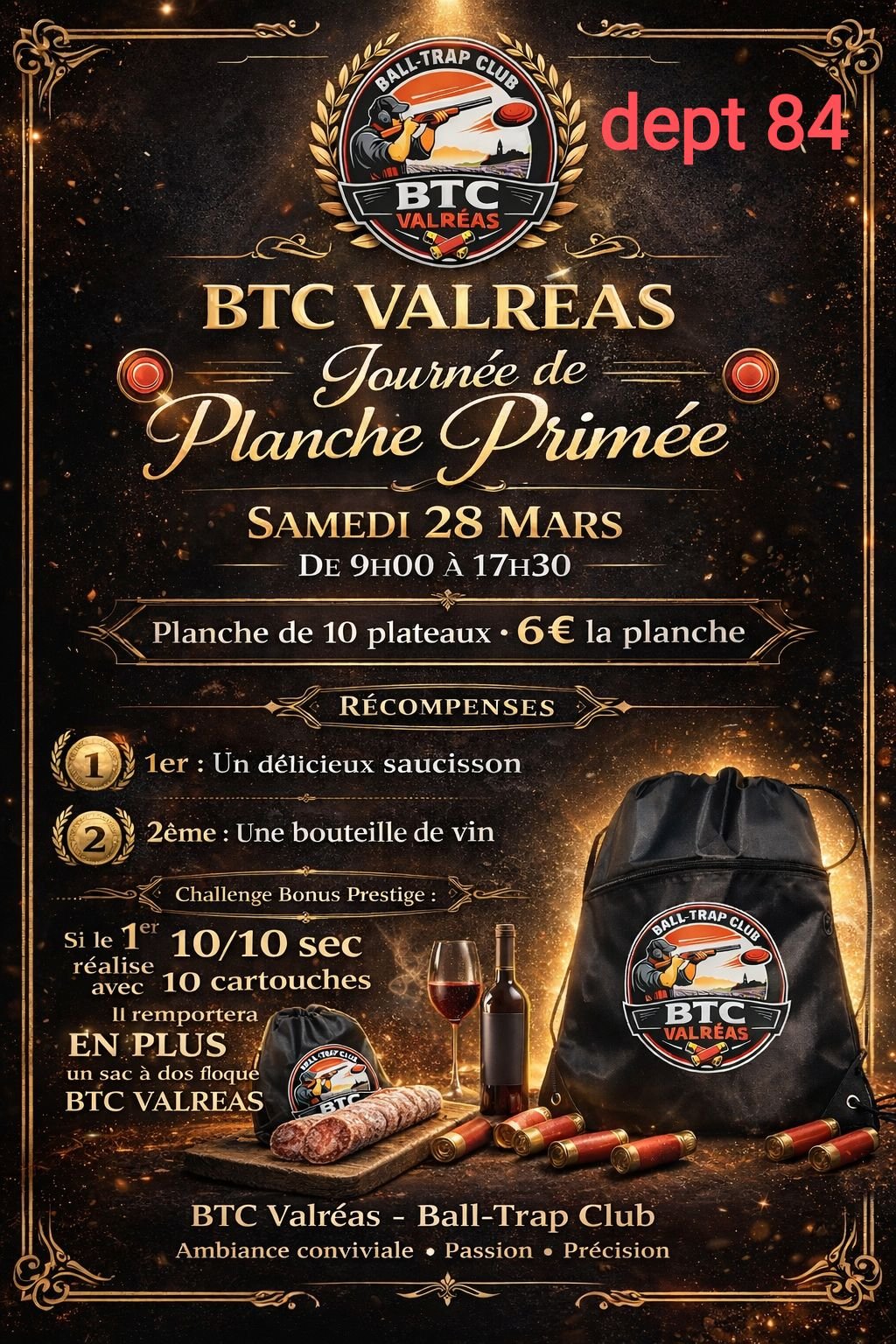 BTC Valréas – Journée de planche primée