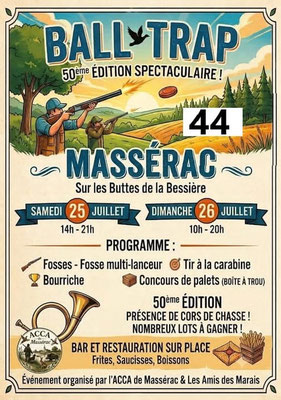 Ball-Trap Massérac - ACCA de Massérac & Les Amis des Marais