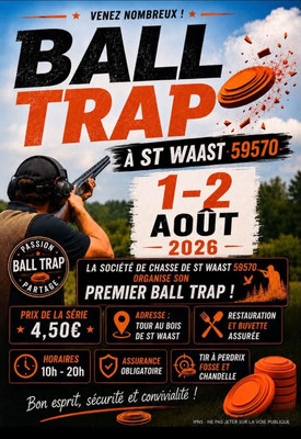 Ball Trap - Société de chasse de St Waast