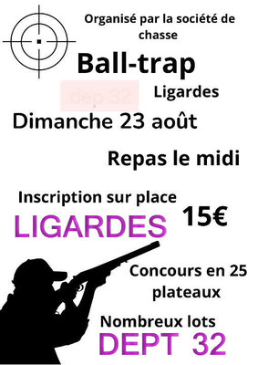 Ball-trap Ligardes - Société de chasse