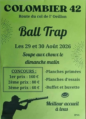 Colombier 42 Ball Trap