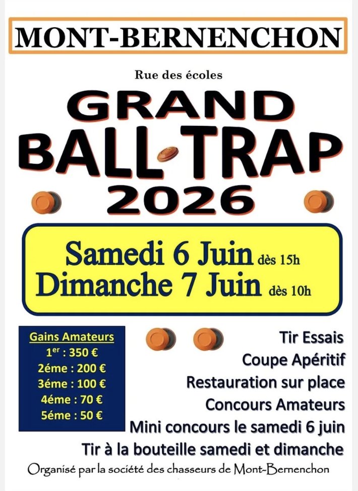 Grand Ball-Trap de Mont-Bernenchon
