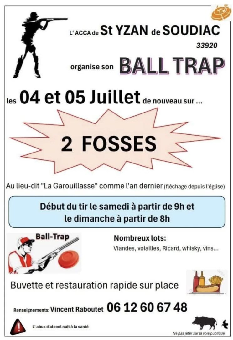 Ball-Trap de Saint-Yzan-de-Soudiac