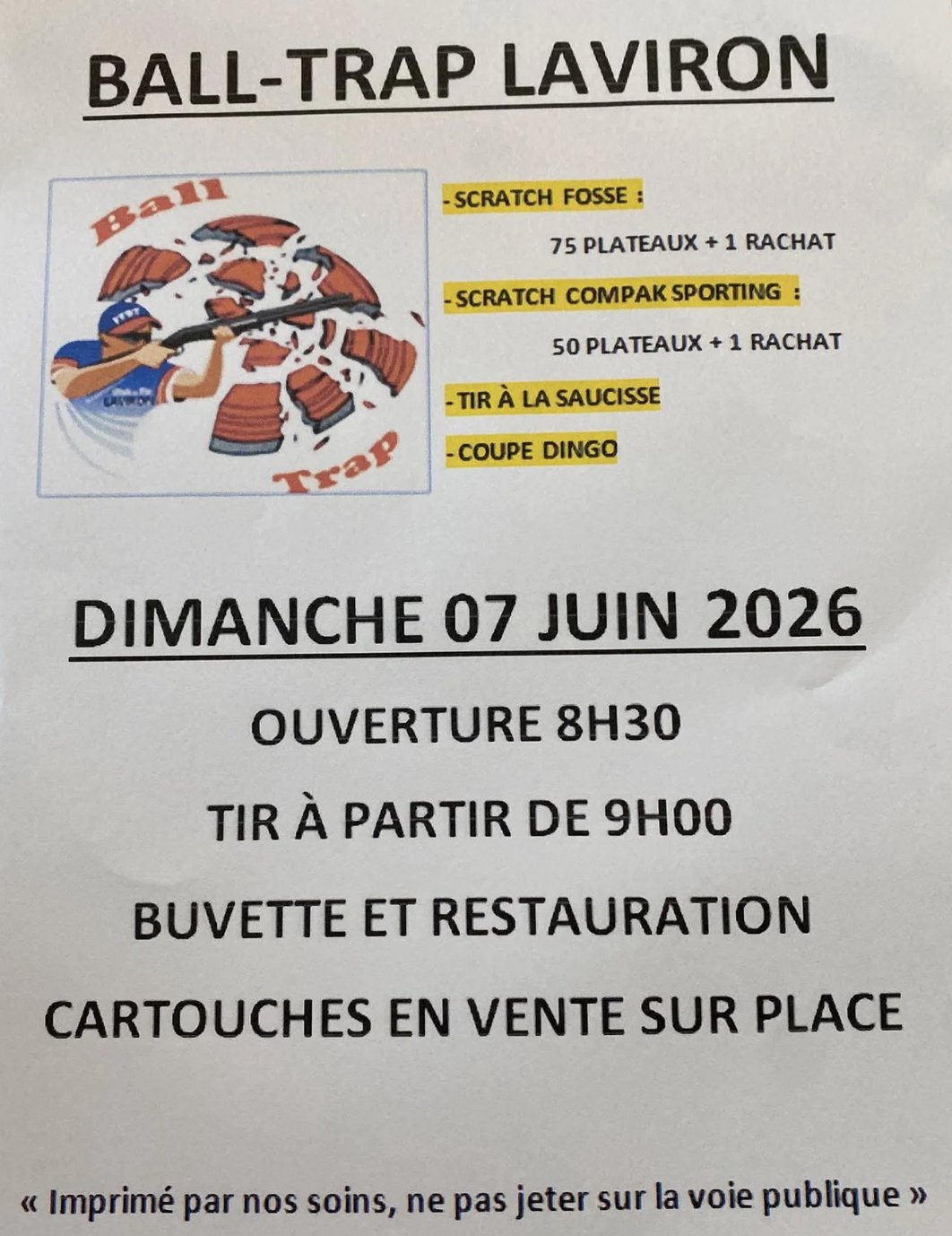 Ball-Trap de Laviron