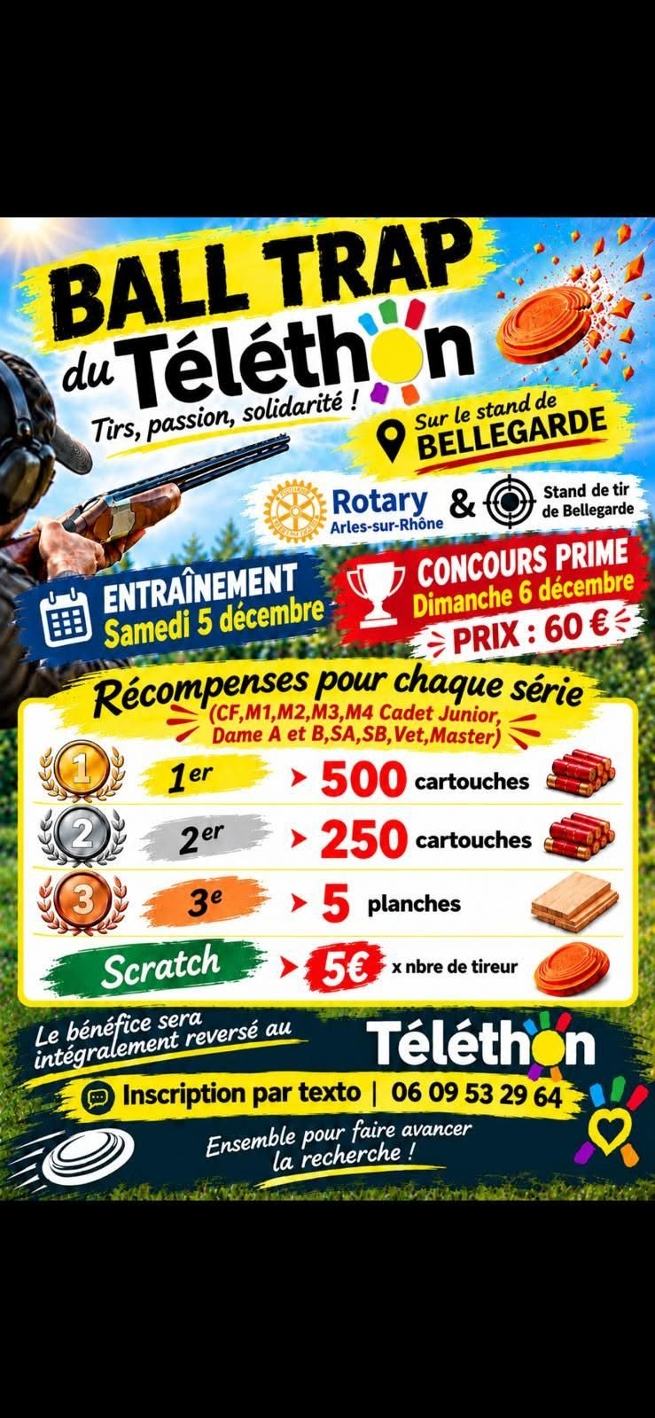 Ball-trap du Téléthon de Bellegarde
