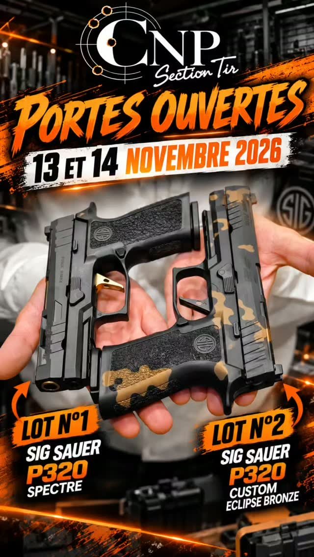 Portes ouvertes de l'armurerie CNP Tir