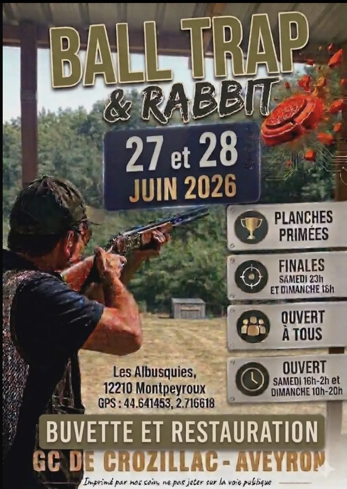Ball-Trap & Rabbit de Montpeyroux