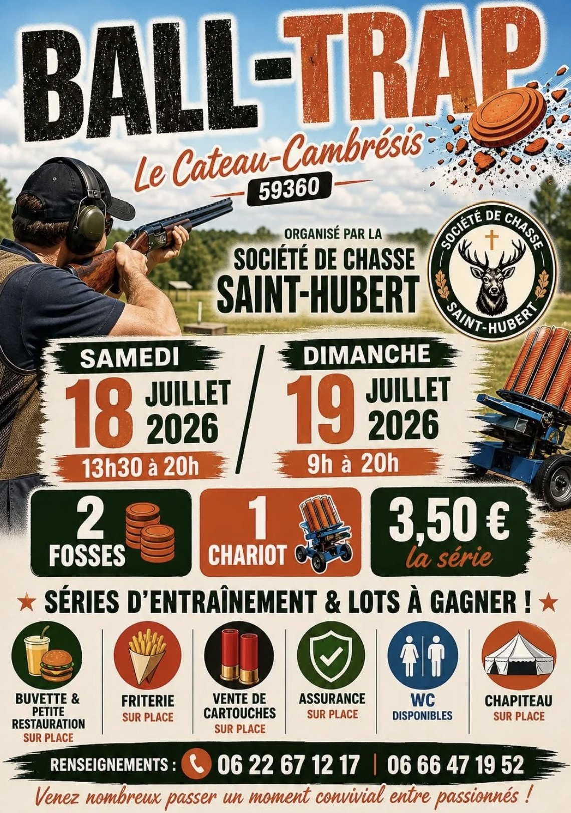 Ball-Trap du Cateau-Cambrésis