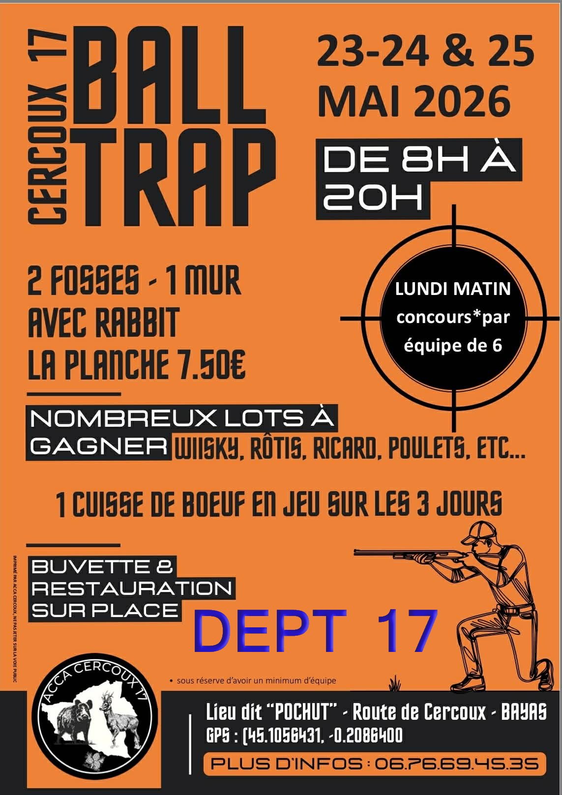 Cercoux Ball Trap