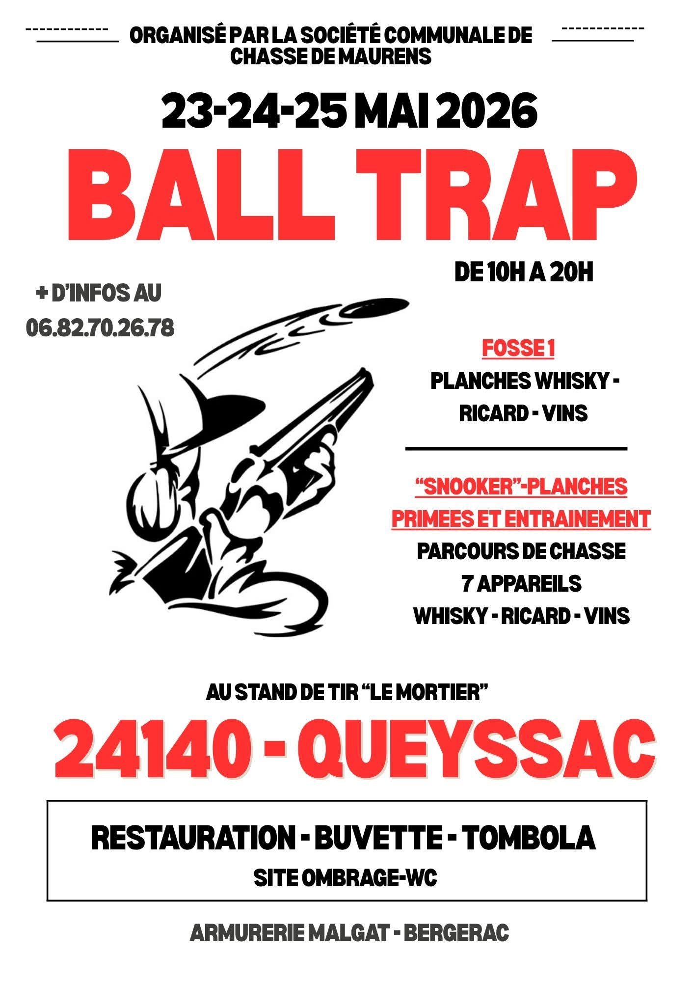 Ball Trap - Société Communale de Chasse de Maurens