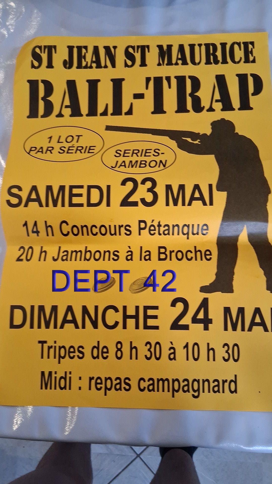 ST JEAN ST MAURICE BALL-TRAP