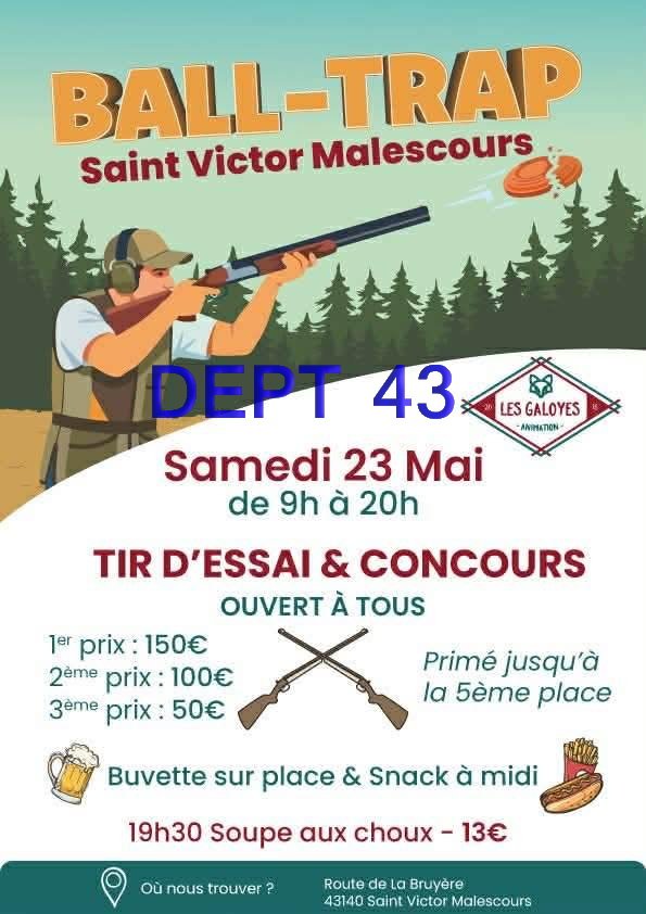 Ball-Trap Saint Victor Malescours