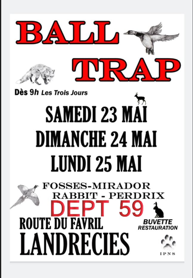 Ball Trap Les Trois Jours