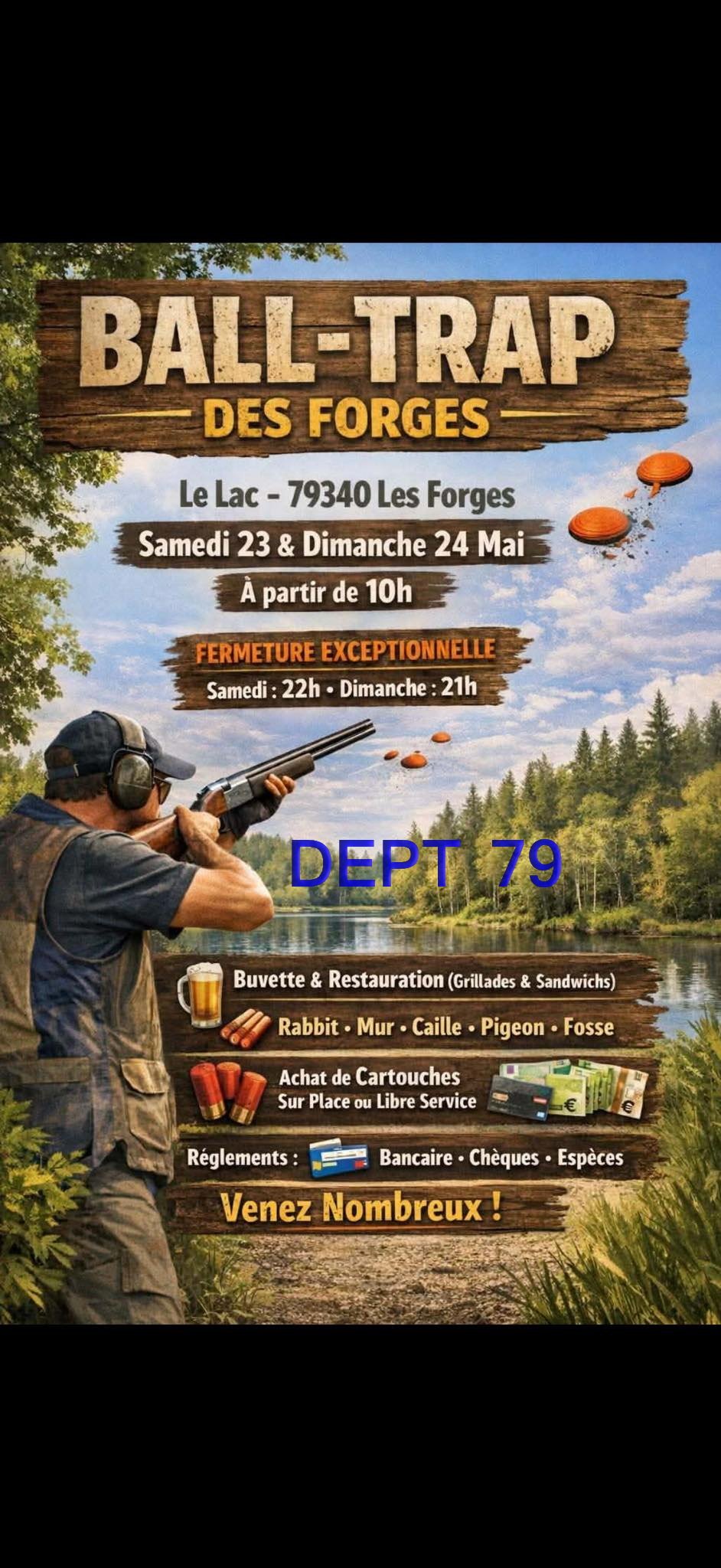 Ball-Trap des Forges