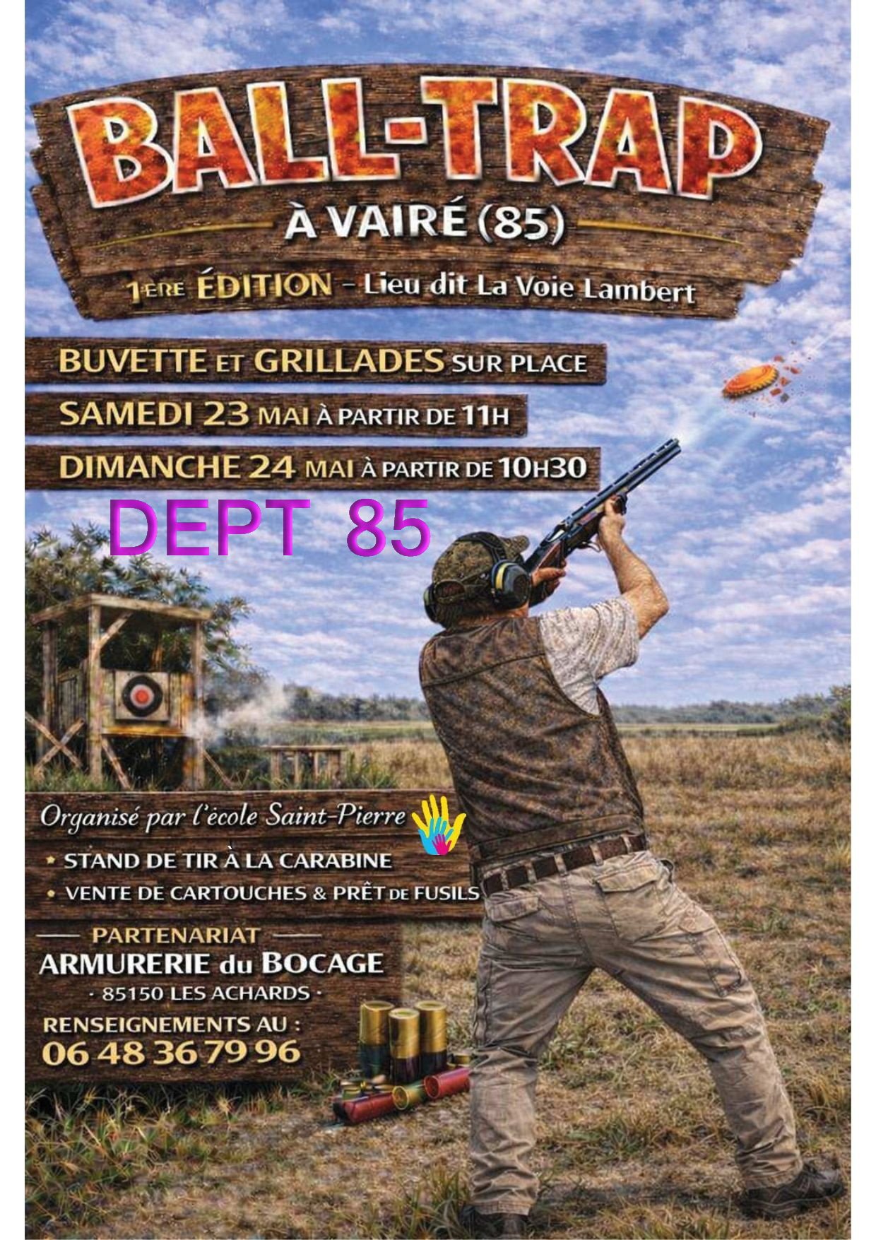 Ball-Trap à Vairé