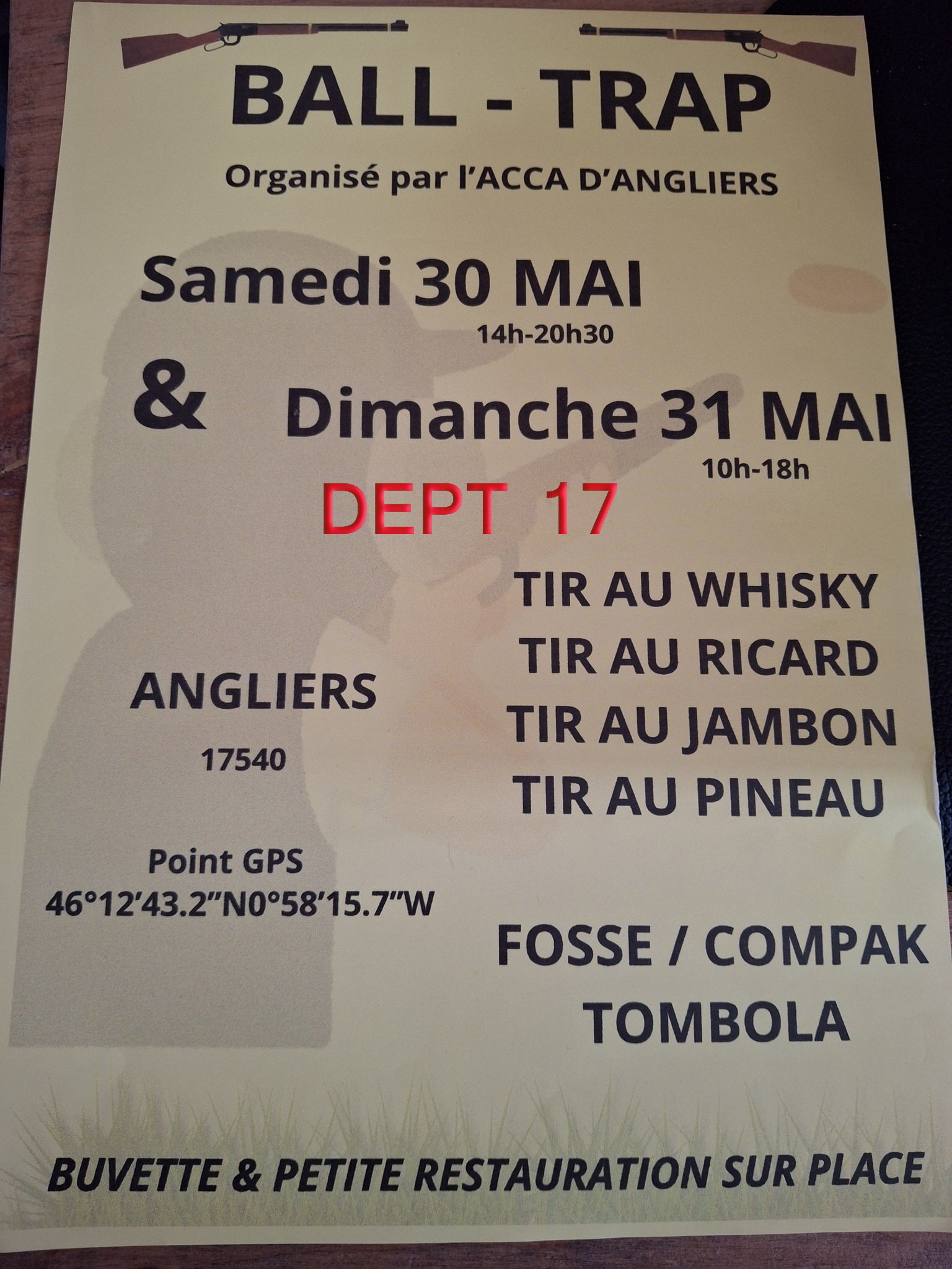 Ball-Trap ACCA d'Angliers