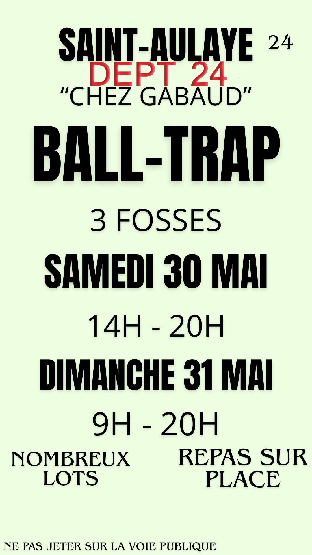 Ball-Trap Saint-Aulaye Dept 24
