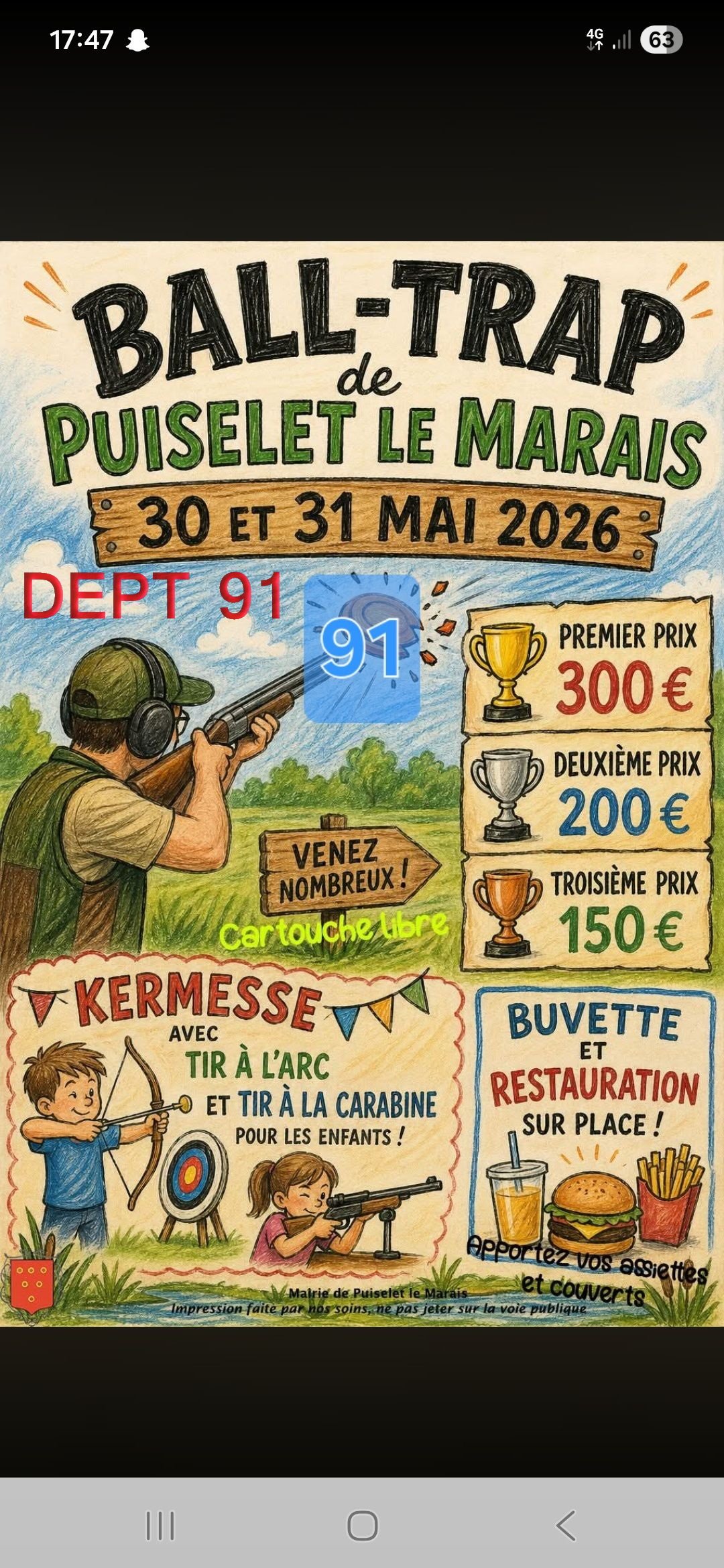 Ball-Trap de Puiselet le Marais