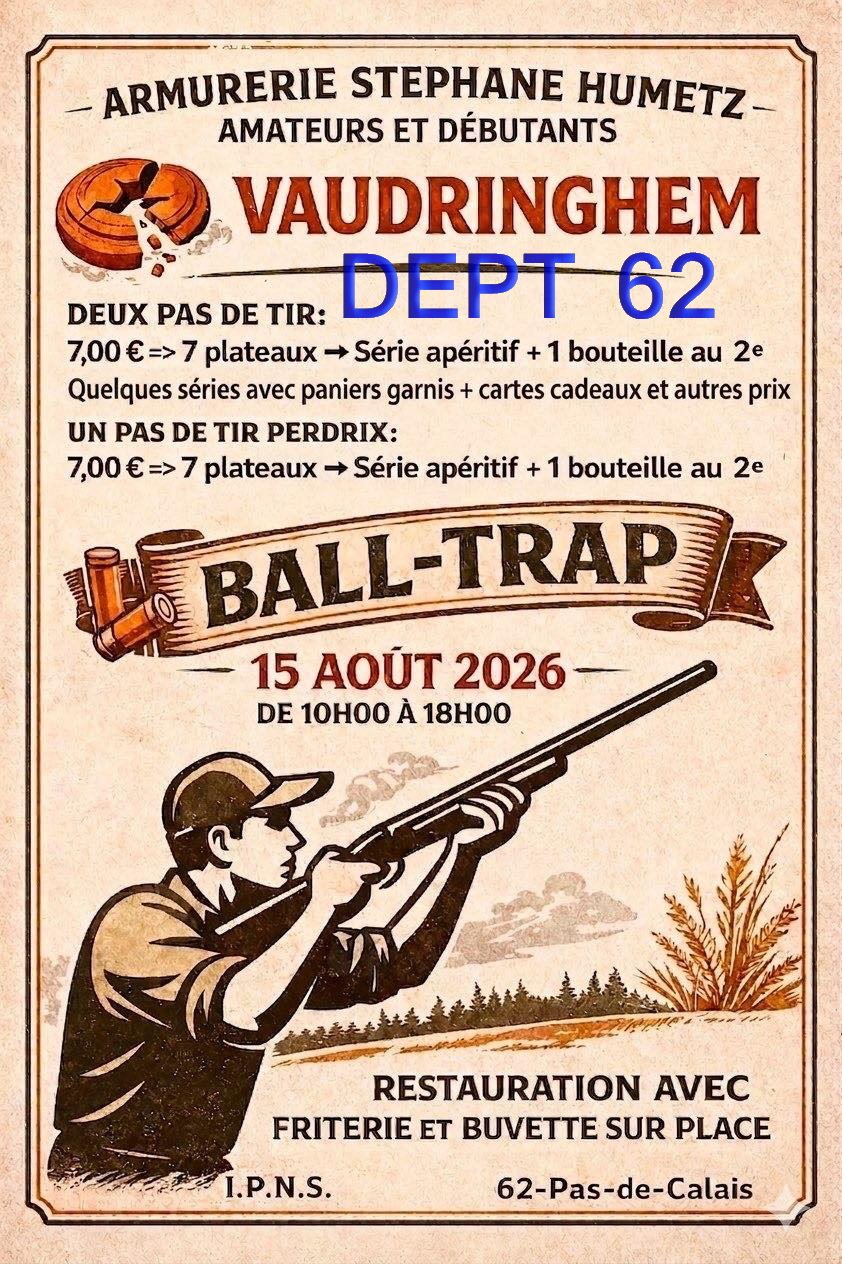 Ball-trap Armurerie Stephane Humetz - Vaudringhem
