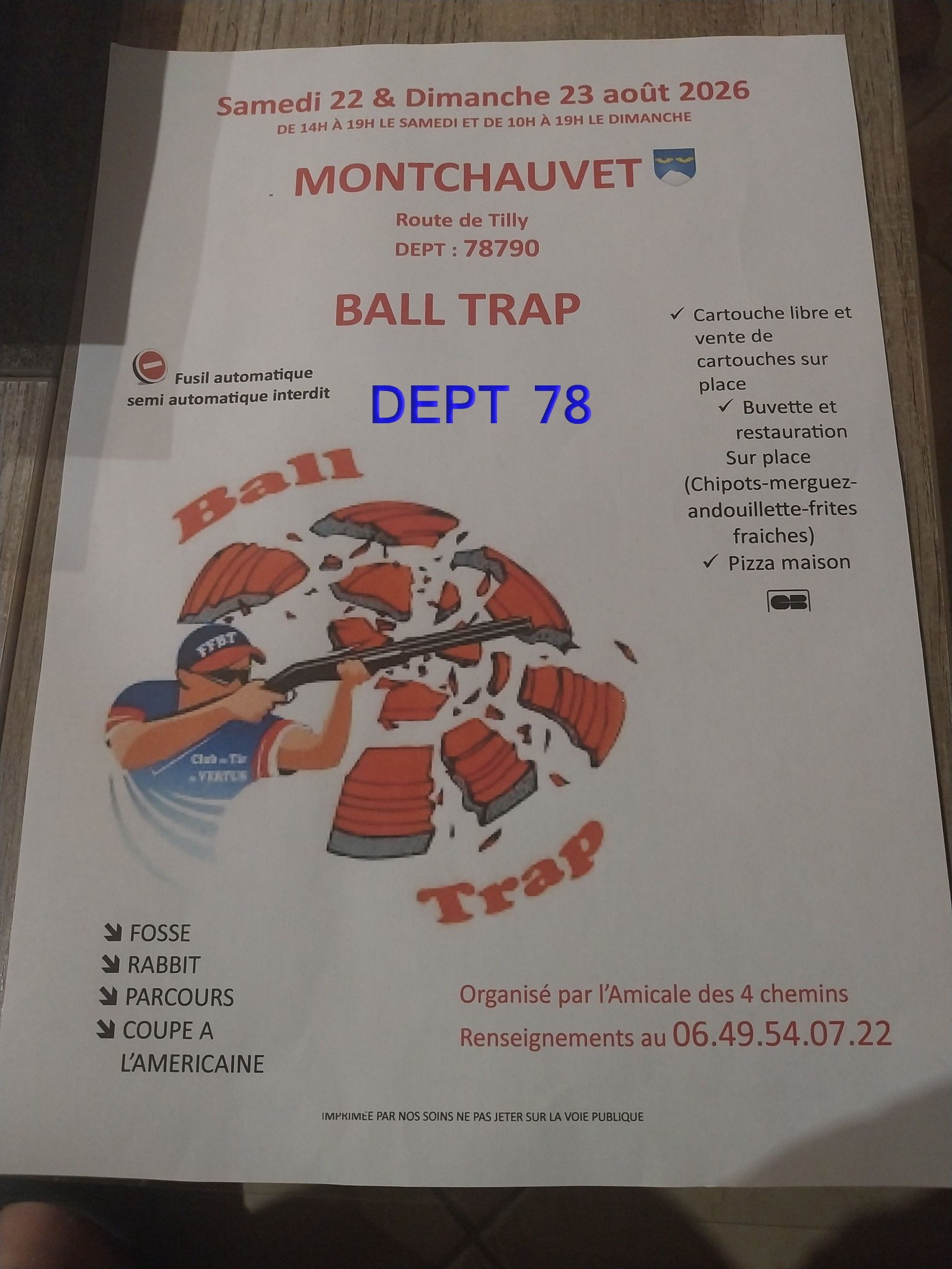 Ball Trap Montchauvet