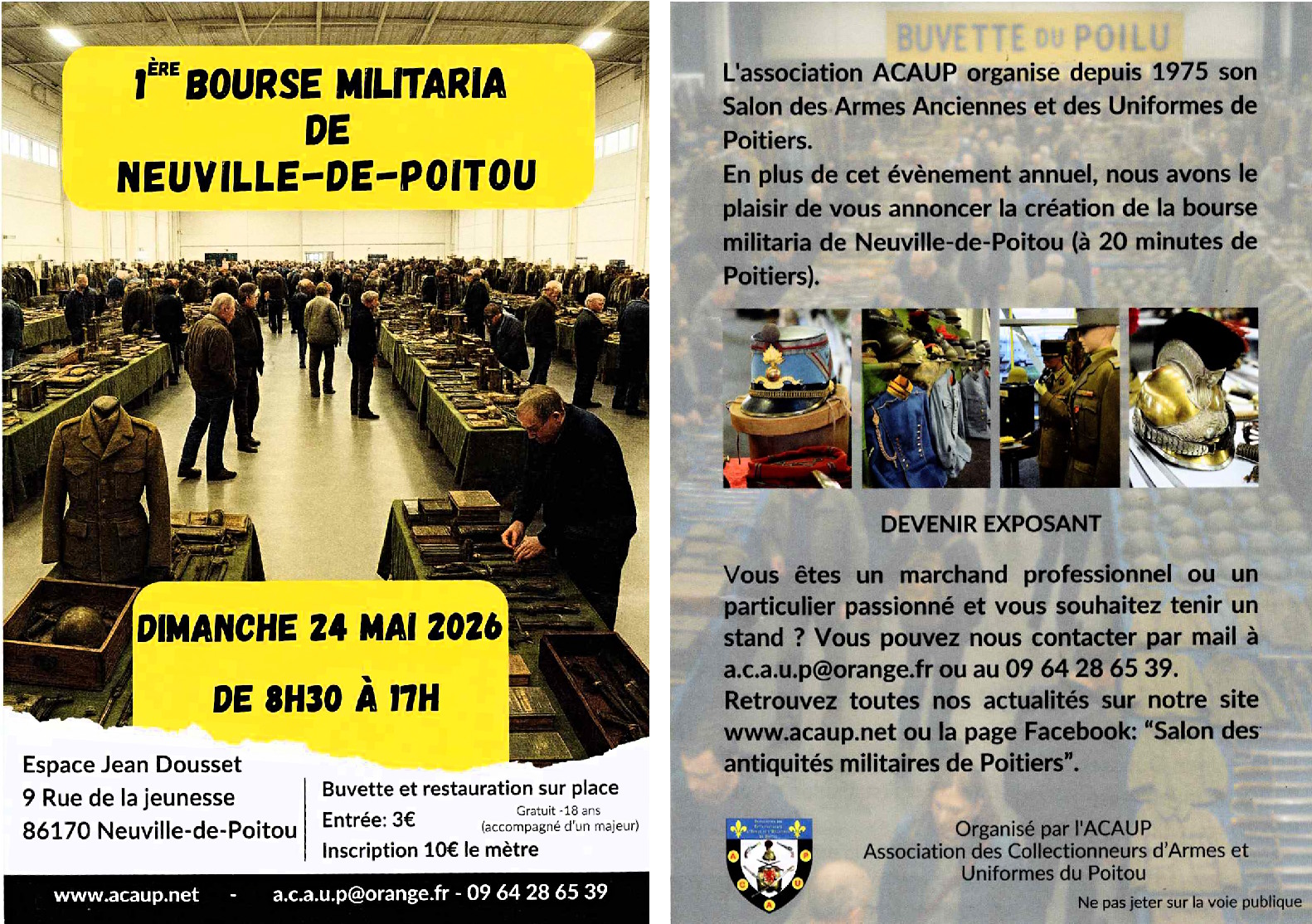 1ère Bourse militaria