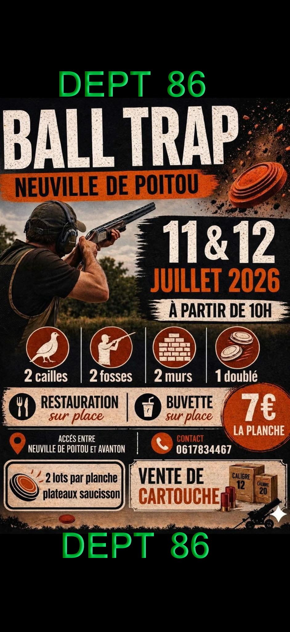 Ball Trap Neuville de Poitou