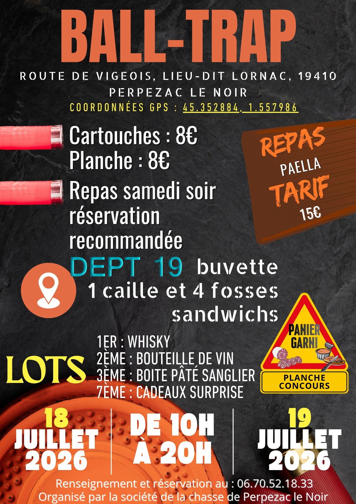 Ball-Trap Perpezac le Noir