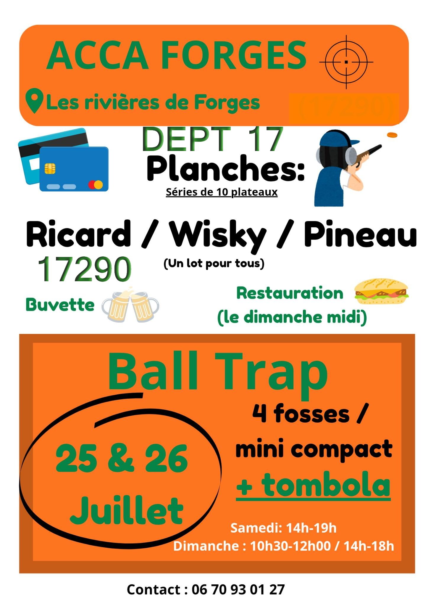 ACCA FORGES - Ball Trap Les rivières de Forges