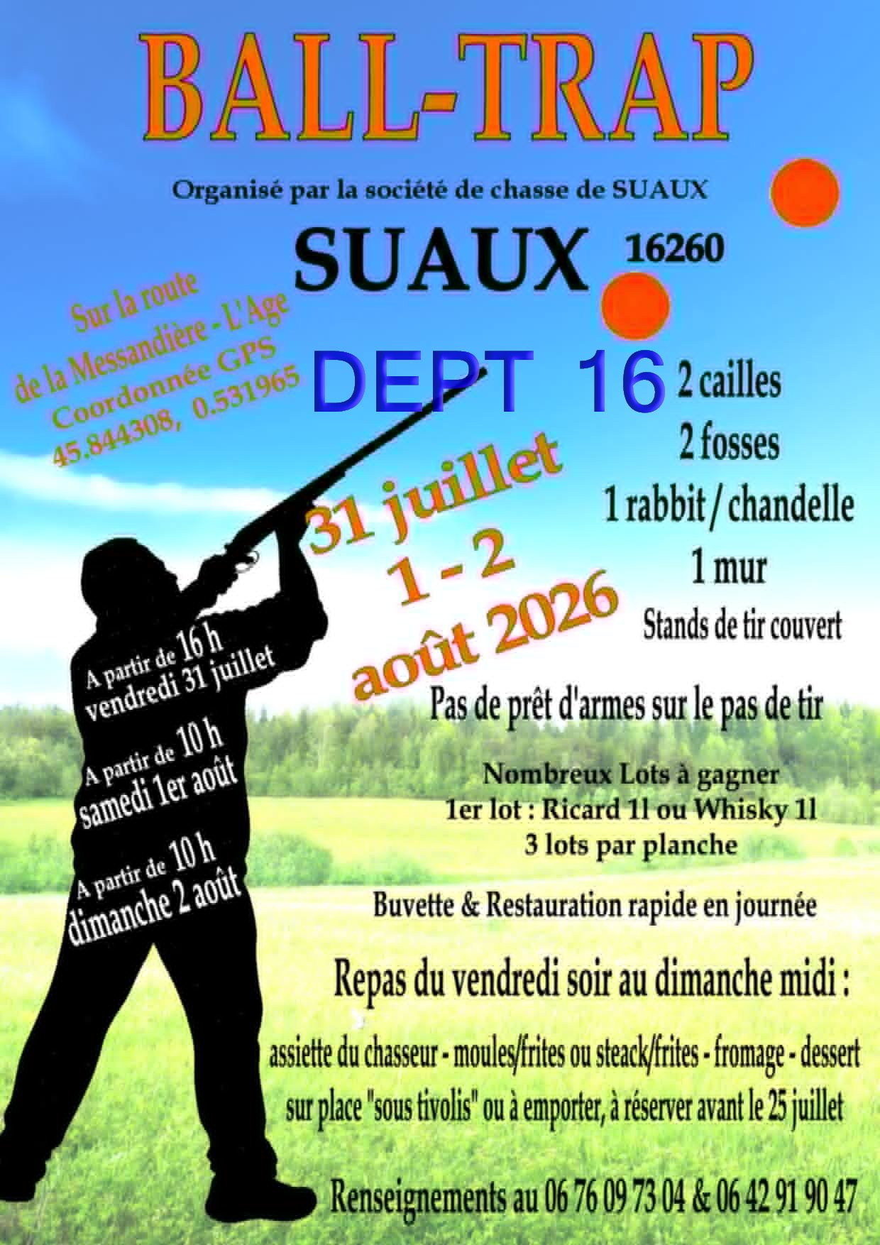 Ball-Trap de Suaux