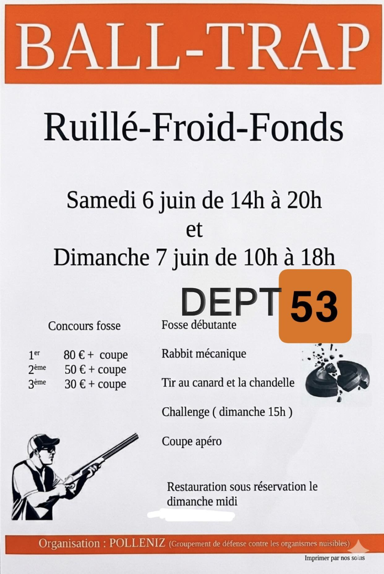 Ball-Trap Ruillé-Froid-Fonds