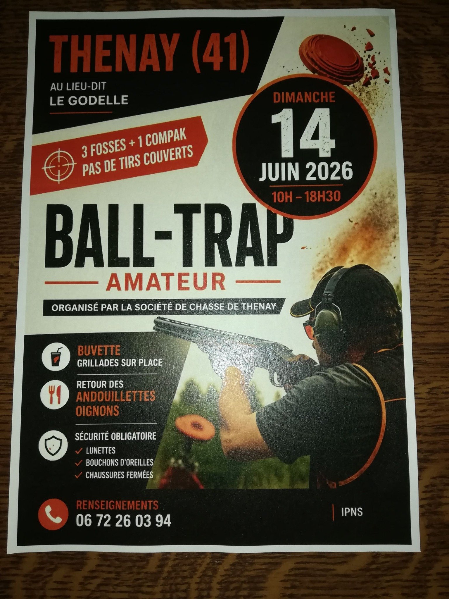 Ball-Trap Amateur Thenay