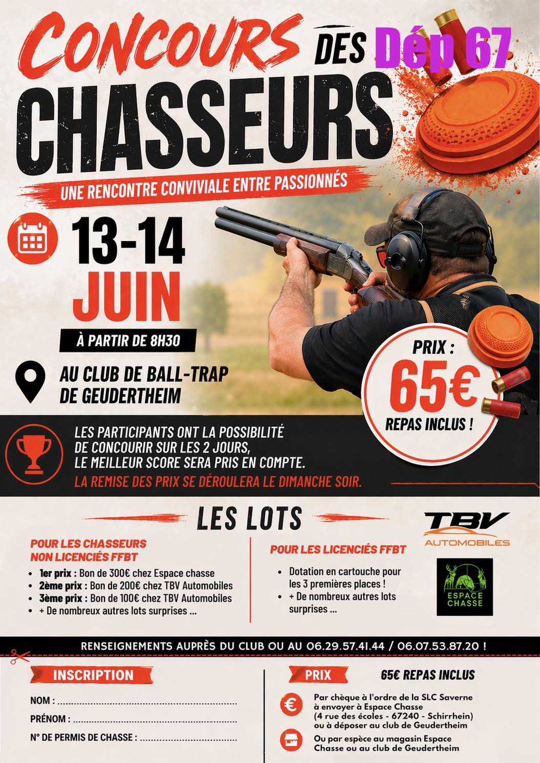 Concours des Chasseurs des Dém67