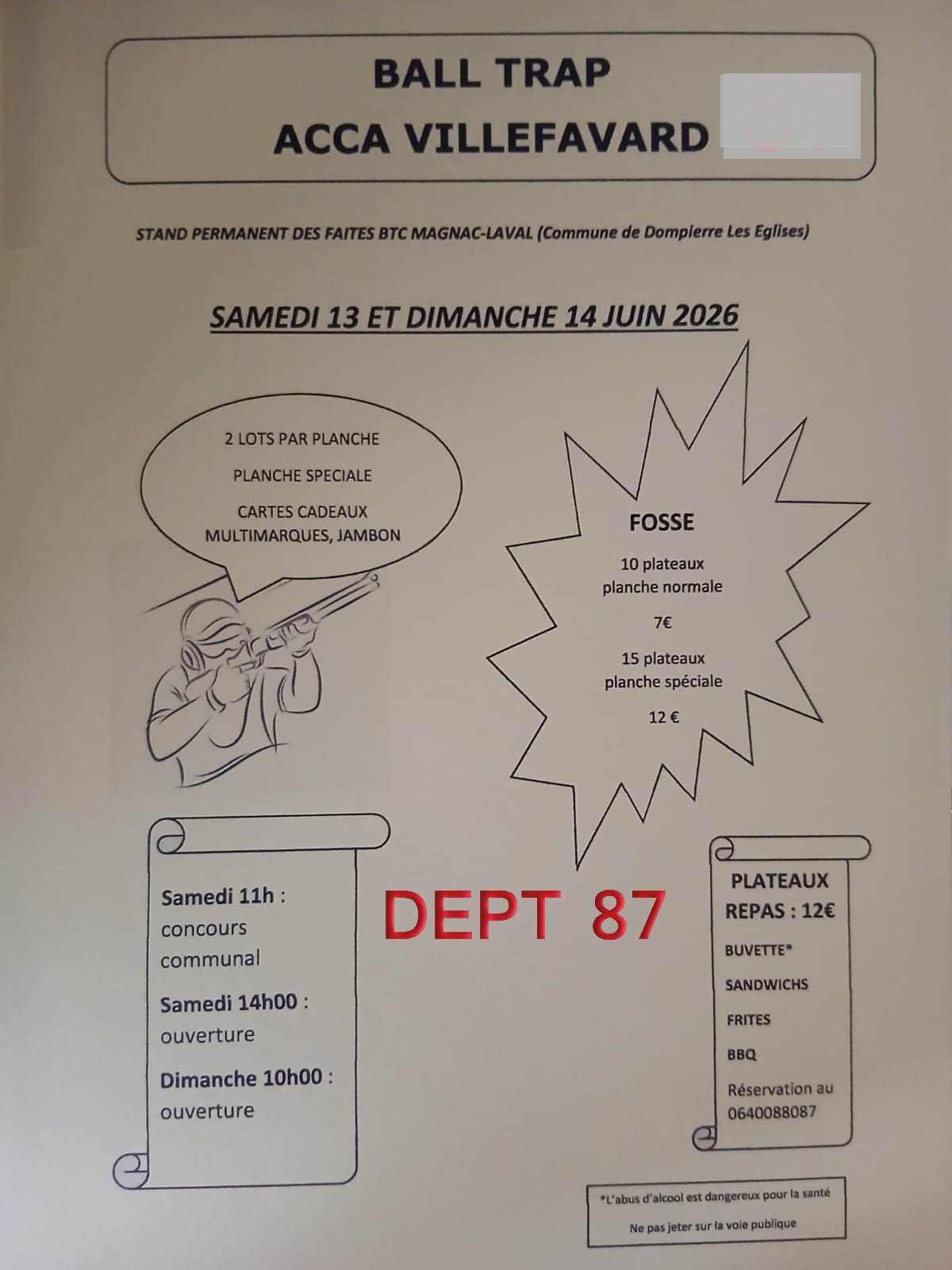 Ball Trap ACCA Villefavard