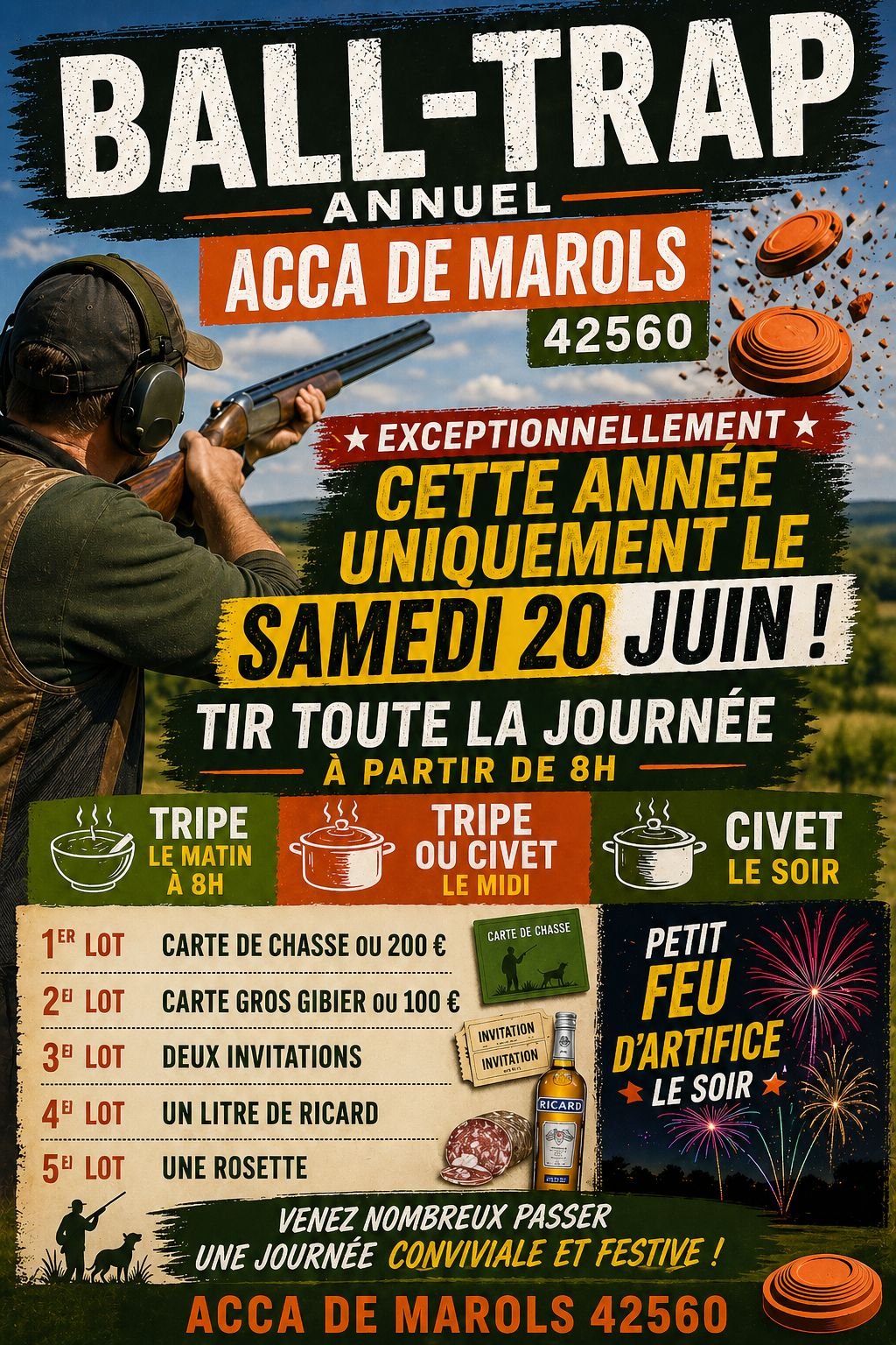 Ball-Trap Annuel ACCA de Marols