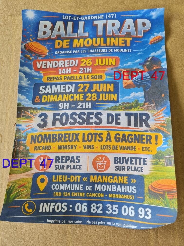 Ball Trap de Moulinet