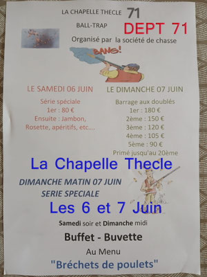 La Chapelle Thecle - Société de chasse
