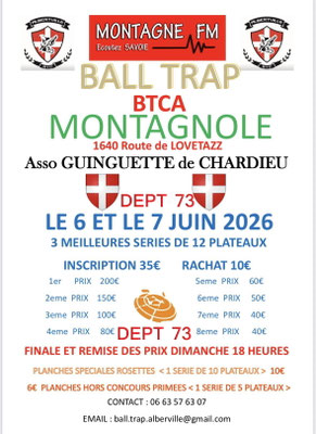 BTCA Montagnole - Asso Guinguette de Chardieu