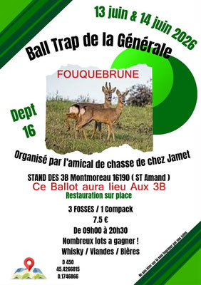 Ball Trap de la Générale - Amical de chasse de chez Jamet