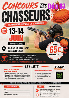 Concours des Chasseurs - Club de Ball-Trap de Geudertheim