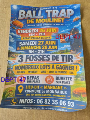 Ball Trap de Moulinet