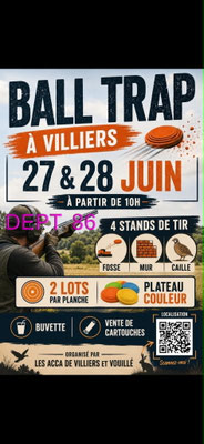 Ball Trap à Villiers - Les ACCA de Villiers et Vouillé