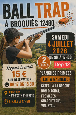Ball Trap à Broquiès